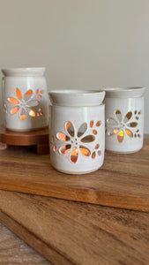 flower wax warmer