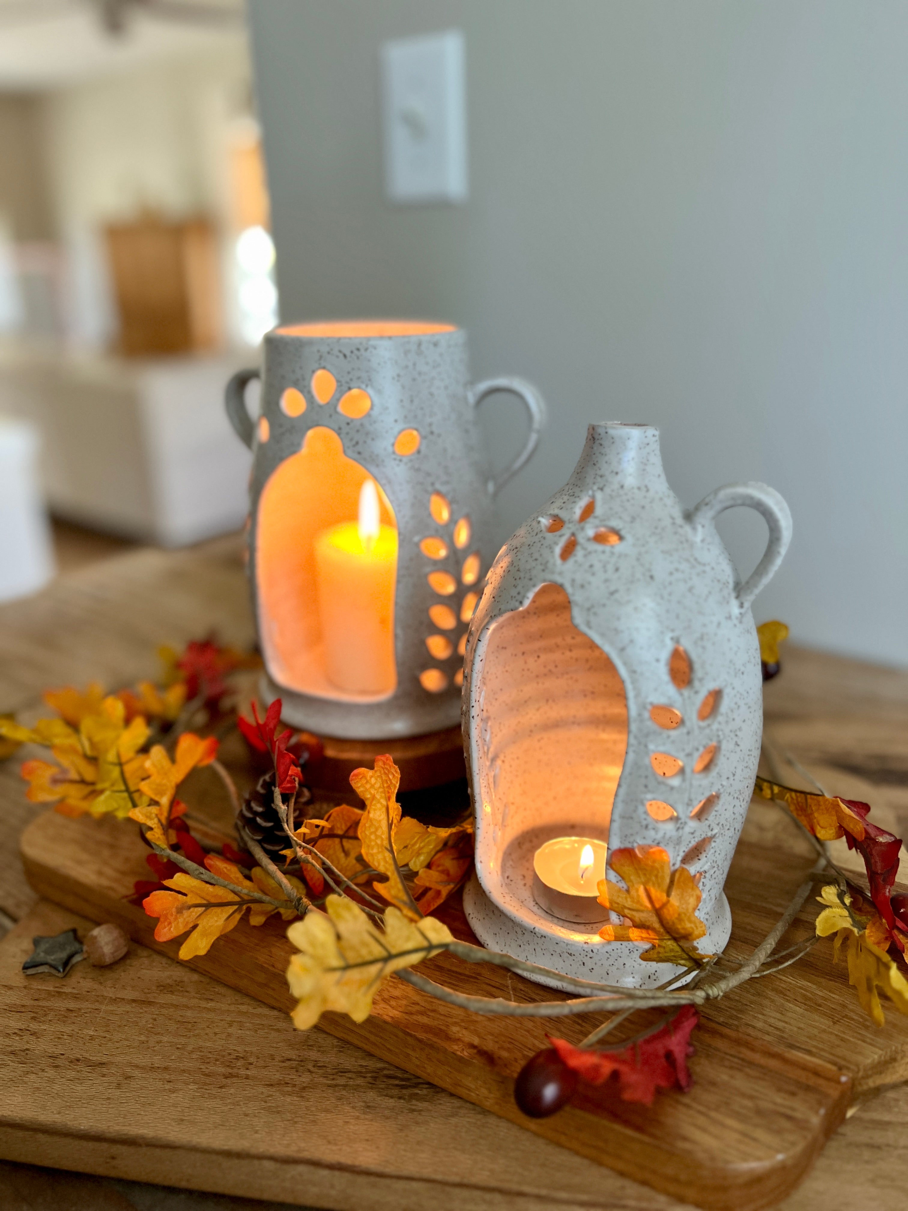 Stoneware Lantern Collection