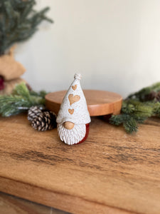 Valentine gnome ornament