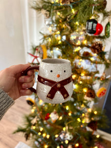 snowman mug